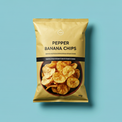 Pepper Banana Chips 125g