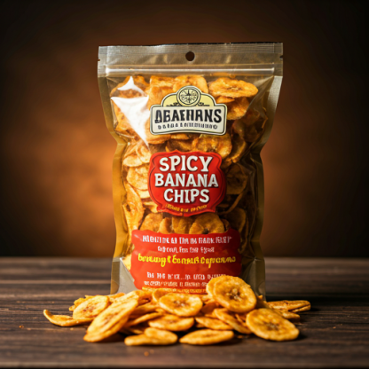 Spicy Banana Chips 125g